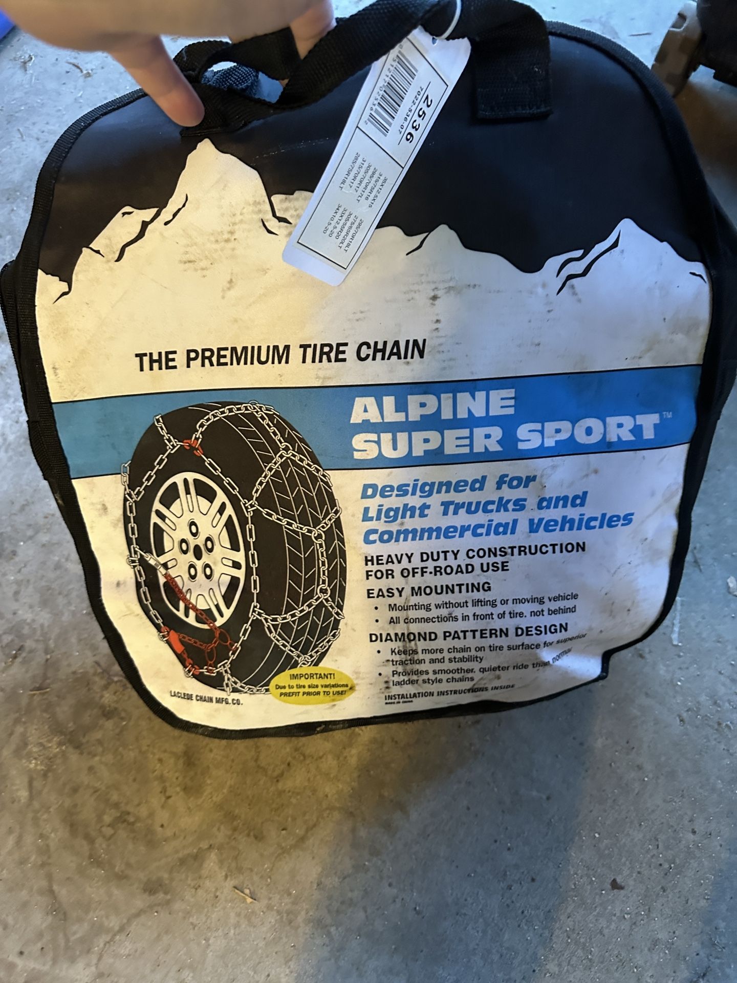 Alpine Super Sport Truck Chains