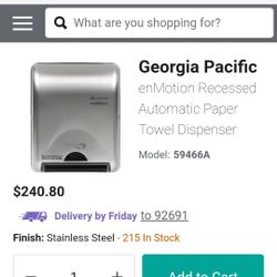 Stainless Steel Towel Dispenser