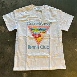 Casa Blanca Tennis Club White T Shirt
