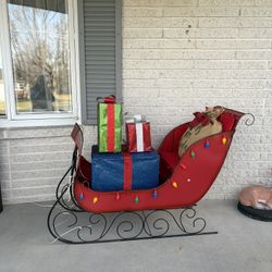 Large Porch Vintage Sleigh 