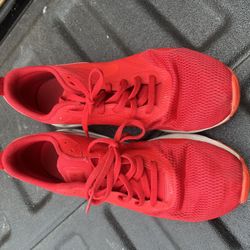 Nike Red Low top Shoes Size 9