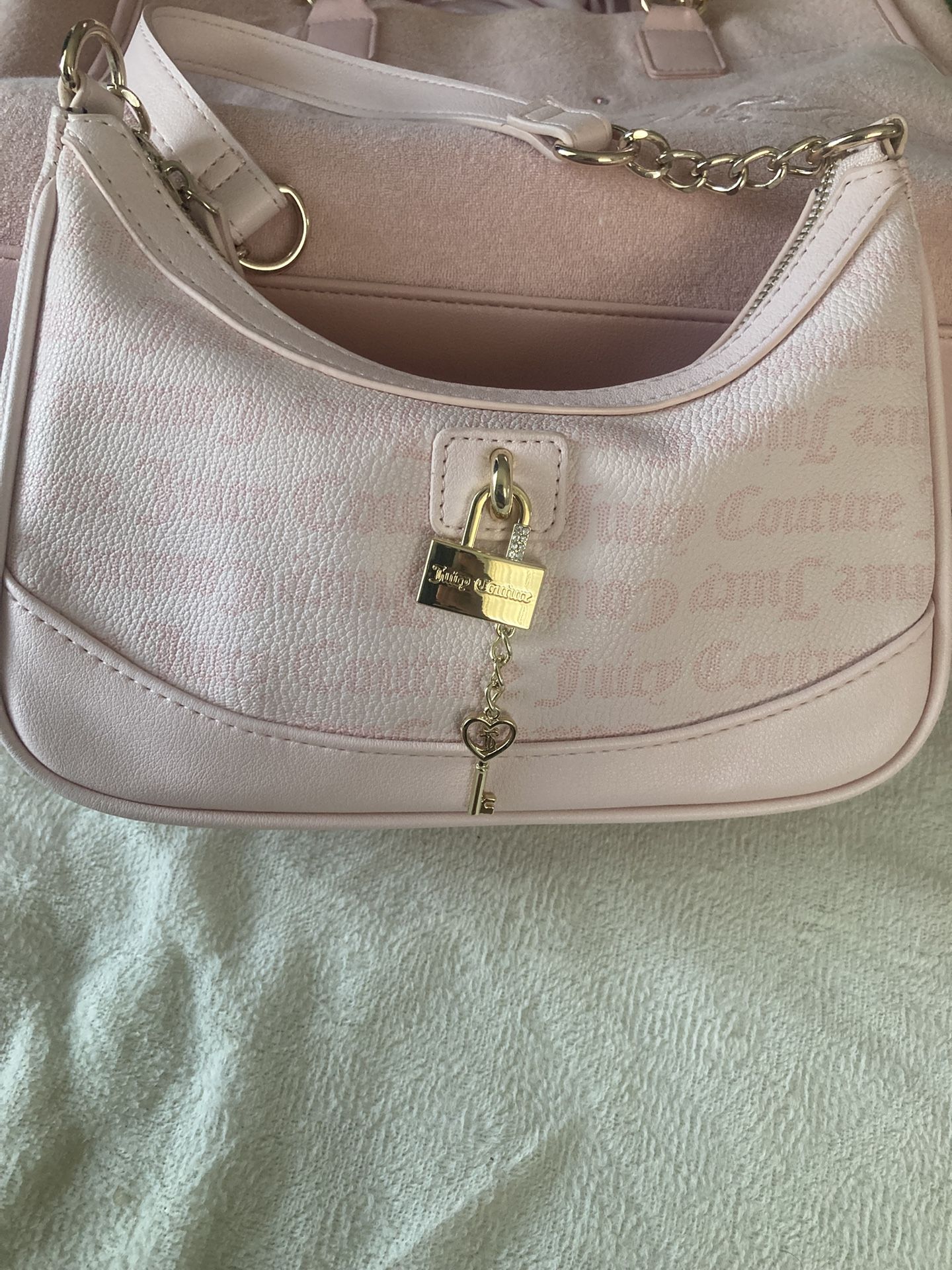 Juicy Couture Eastside Westside Pink Shoulder Bag 