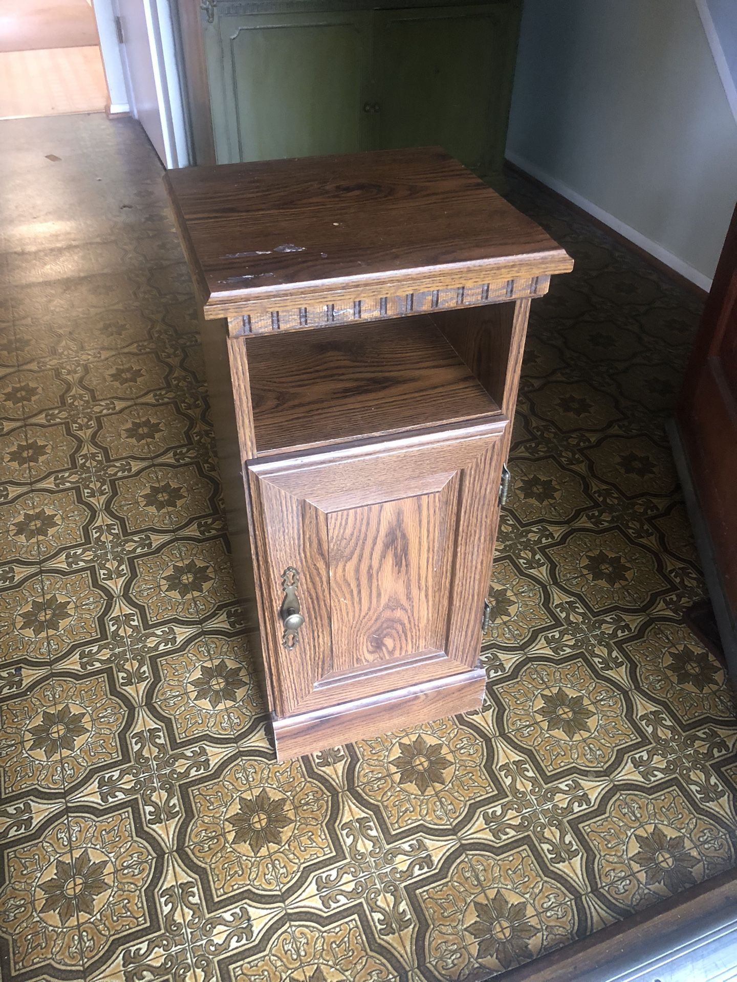 End Table Solid Wood