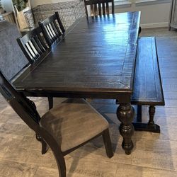 Farmhouse Wooden Table