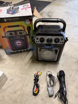 Singing Machine Bluetooth Karaoke System