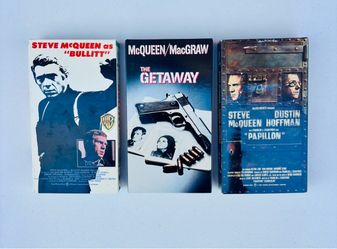 Physical Media! STEVE McQUEEN Boxed Set on VHS (3 Films)