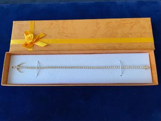 DIAMOND TENNIS BRACELET 3.53TCW 14KT VS-G