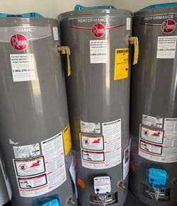 Rheem water heater 30,40,50 gallon