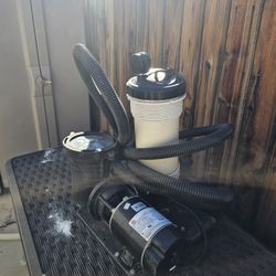 1 HORSE POWER POOL FILTER WORKS GOOD