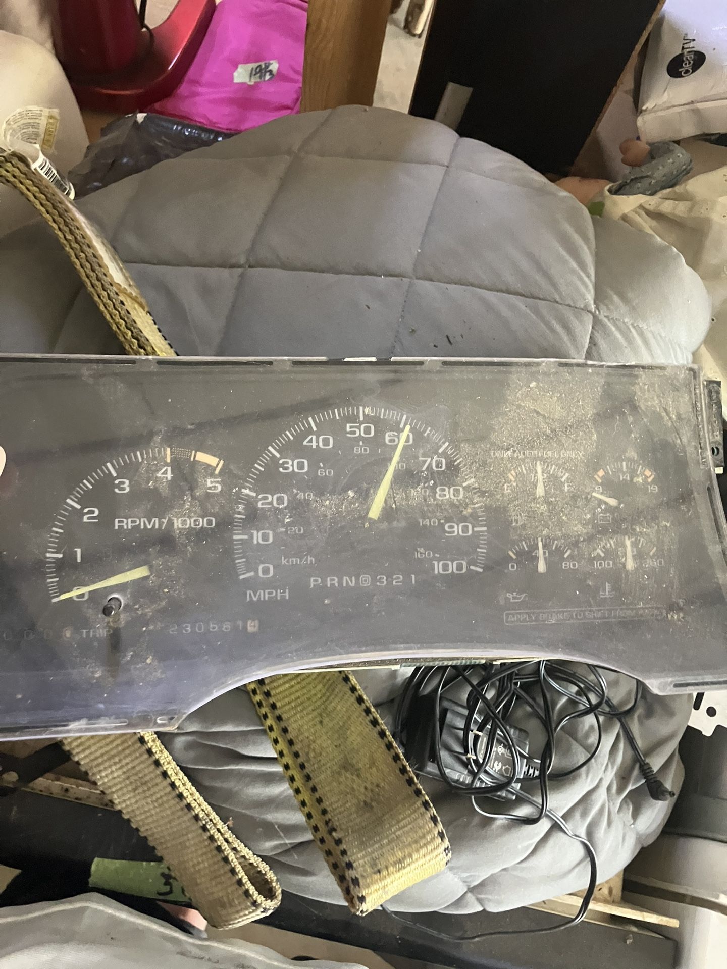 1(contact info removed) CHEVY GMC C/K SILVERADO GAUGE CLUSTER 230k MILES 230561 OEM