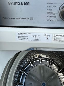 Samsung washer