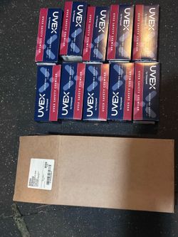 10 Pairs of Honeywell Anti-Fog Uvex Safety Eyewear- Goggles- Glasses
