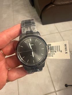 Fossil man’s watch