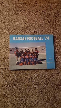 1974 Kansas Jayhawks football Collectible Magazine