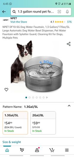 Pet Drinking Fountain