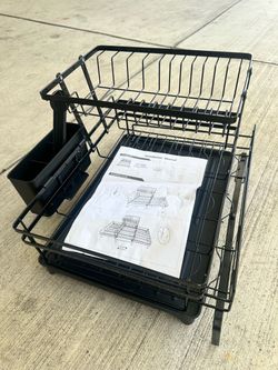 2-Tier Dish Drying Rack