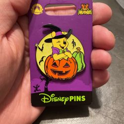 Winnie The Pooh Halloween Pin