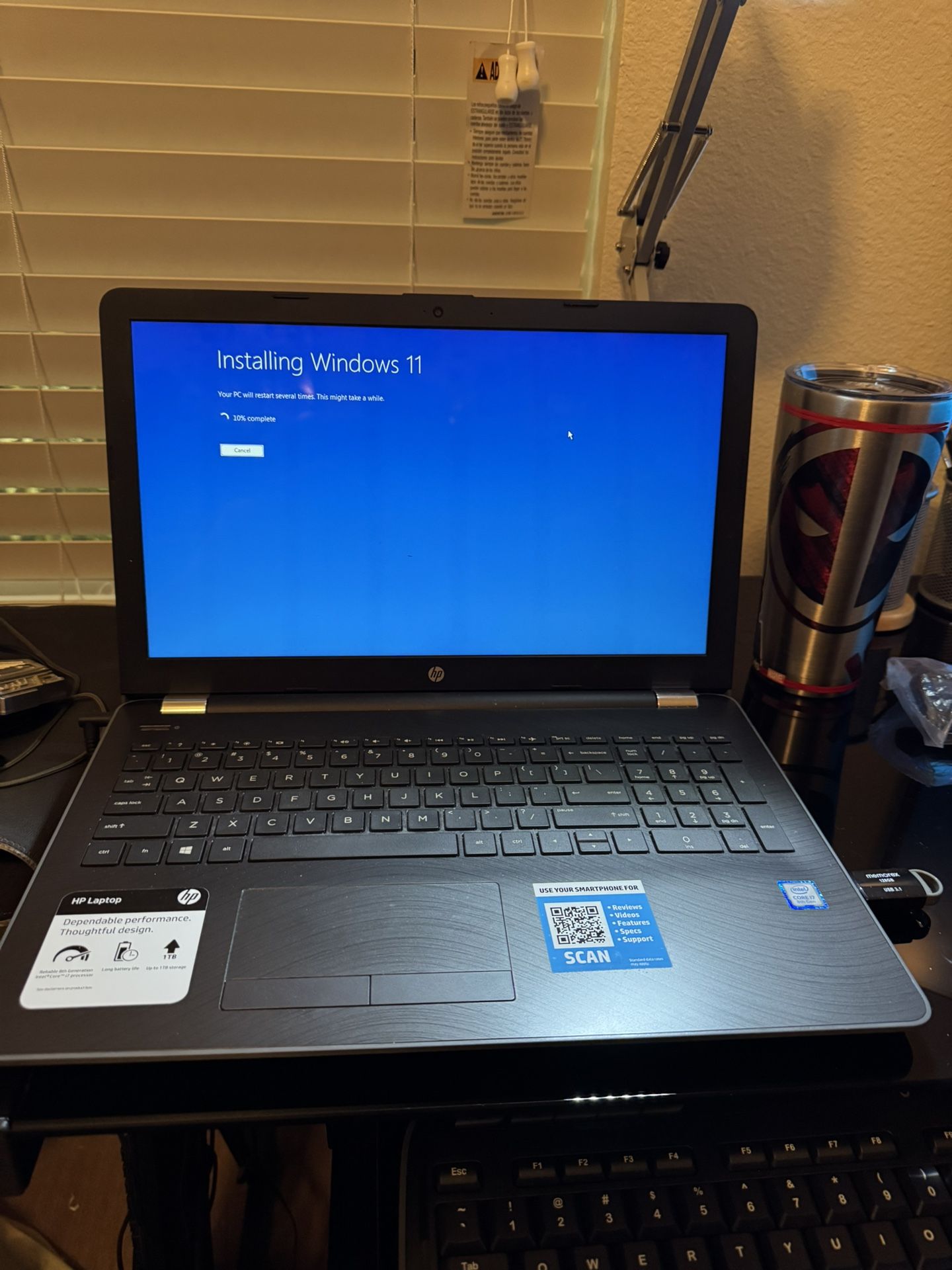 HP Laptop Intel Core i7 Processor