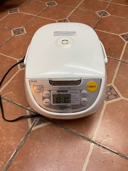 The rice cooker works well.