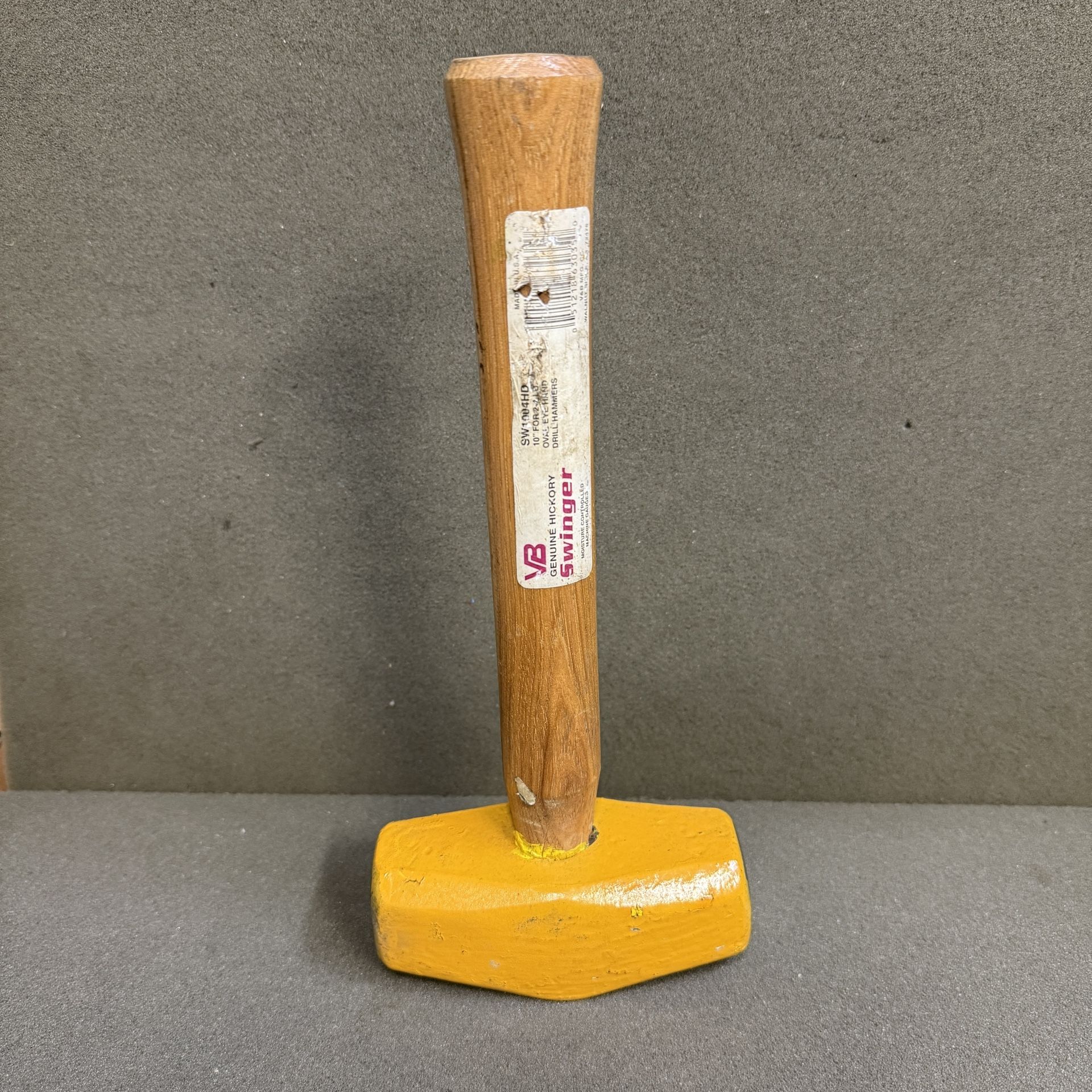 Vintage Swinger Hand Drill Hammer Original Hickory SW1004HD -USA-