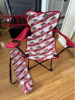 2x camping chairs new