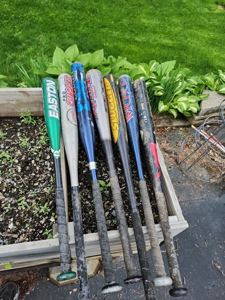 Just Came Across 7 Bats 20.00 EACH Bat
