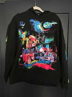 Juice Wrld x VLONE 999 Limited Edition Men’s Large Cosmic Black Hoodie Rare