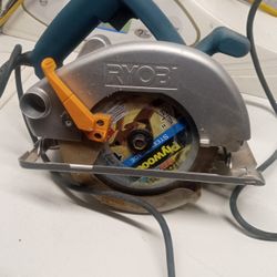Ryobi 13 Amp Circular Saw Works Great 
