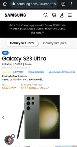 Samsung Galaxy S23 Ultra 512 Gb for Sale in Houston, TX - OfferUp