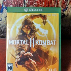 Mortal Kombat 11 Xbox One Excellent Condition