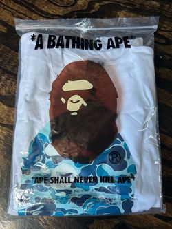 Blue bape shirt