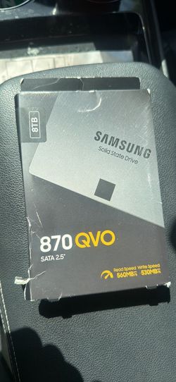 8tb Samsung 870 QVO SSD