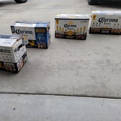 (4) Full Limited Edition Corona Boxing Design Series.  If you're a boxing fan, this is for you. 🥊 Give Me An Offer.  Pick Up Only