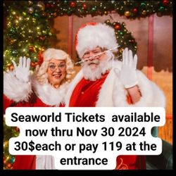 Seaworld Tickets 