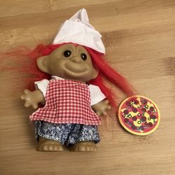 Vintage Troll Pizza Delivery Troll