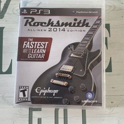 PS3 Rock smith All-New 2014 Edition 