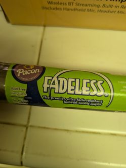 Fadeless butcher paper
