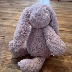 Pink Bunny Baby Rattle