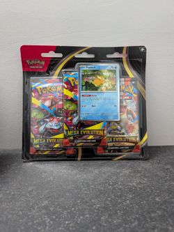 Pokemon Mega Evolution 3 Pack Blister [Psyduck]