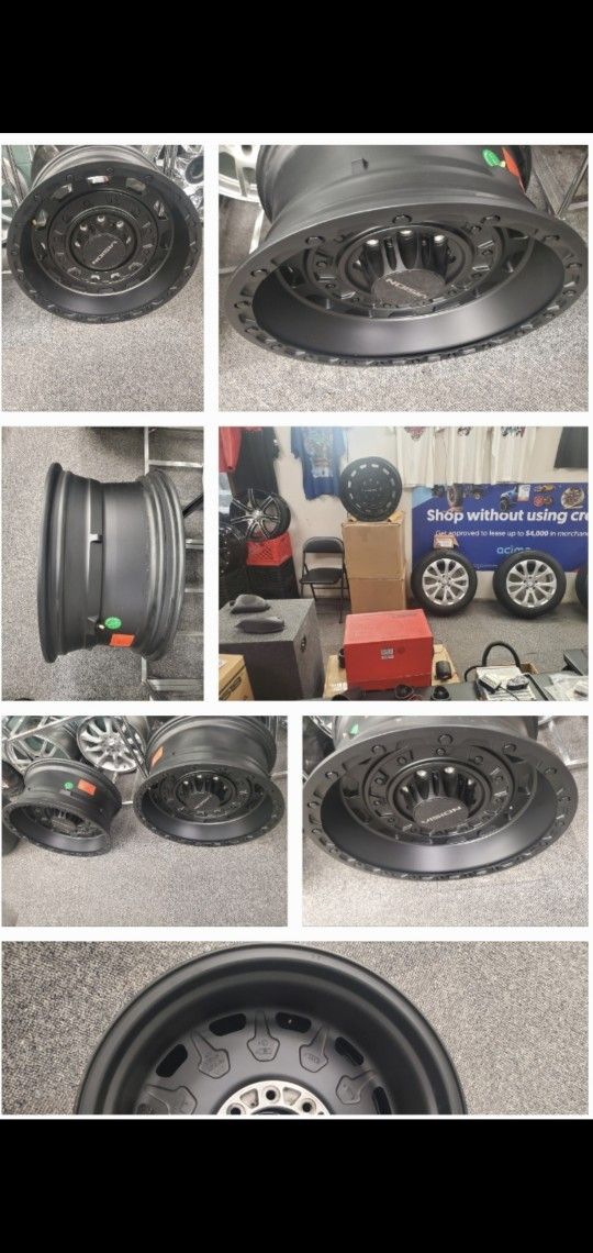 4 NEW 20INCH WHEELS 20X9.5 OFFSET-18 BOLT PATTERN 8X165