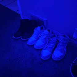 Jordan 1s Low Jordan 1 Mid Midnight Navy Wolf Gray Jorden 1 Og