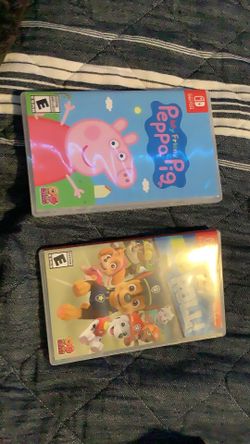 Nintendo Games Pop patrol And Peppa Pig