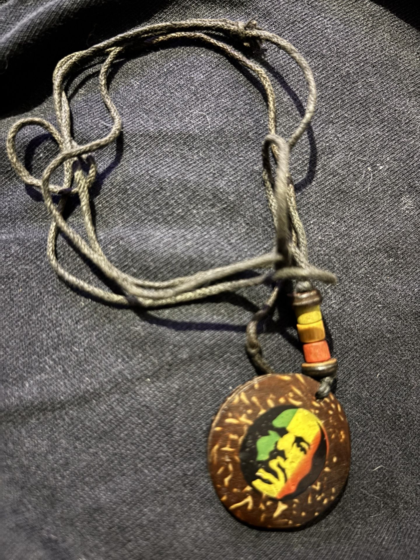 Vintage Bob Marley Necklace
