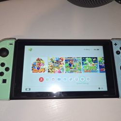 Modified Animal Crossing Switch With 72 Switch Games 5906 Retro Games (256gb)