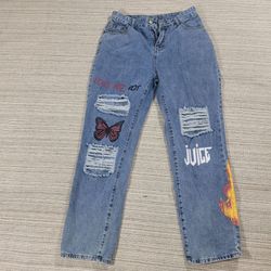 Women's S/M Graphic Jeans
