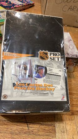 Box Of Sealed Hockey Cards. Pro set