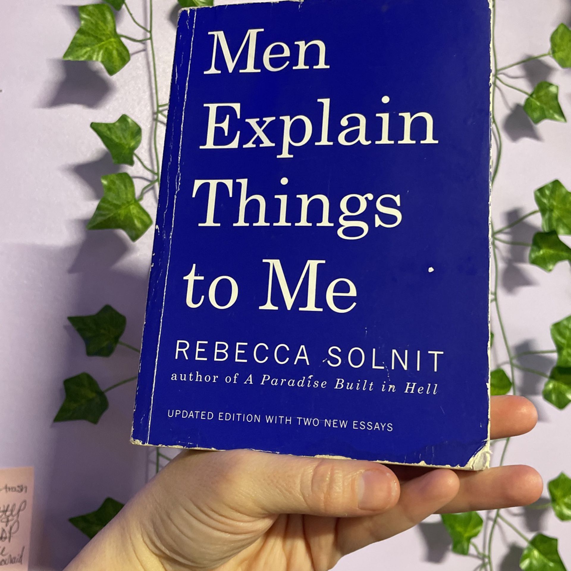Book : Me. Explain Things To Me 