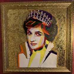 Princess Diana, Ceramic Mosaic Maze of Multicolor! 