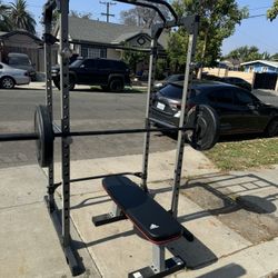 Power Cage, Squat rack, Bench press