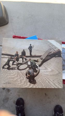 Canvas wall picture